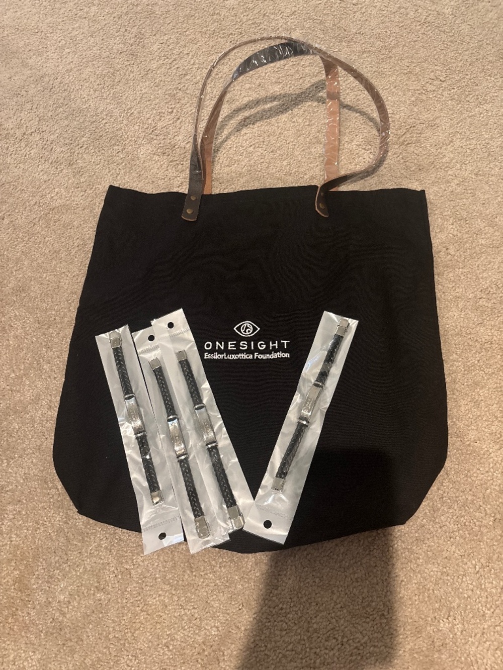 tote bag and bracelet bundle